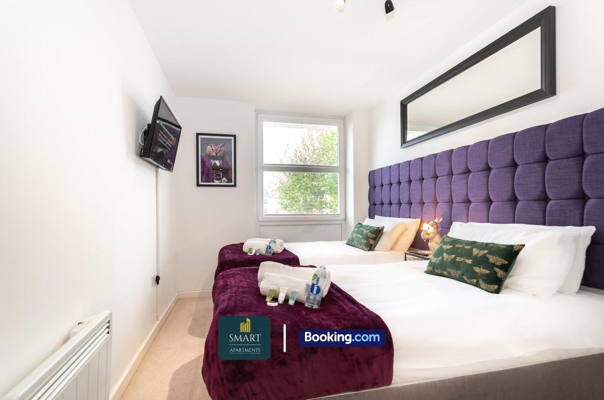 Spacious City Center Apartment By Smart Apartments Short Lets & Serviced Accommodation Apartment Southampton With Free Wifi Exterior photo