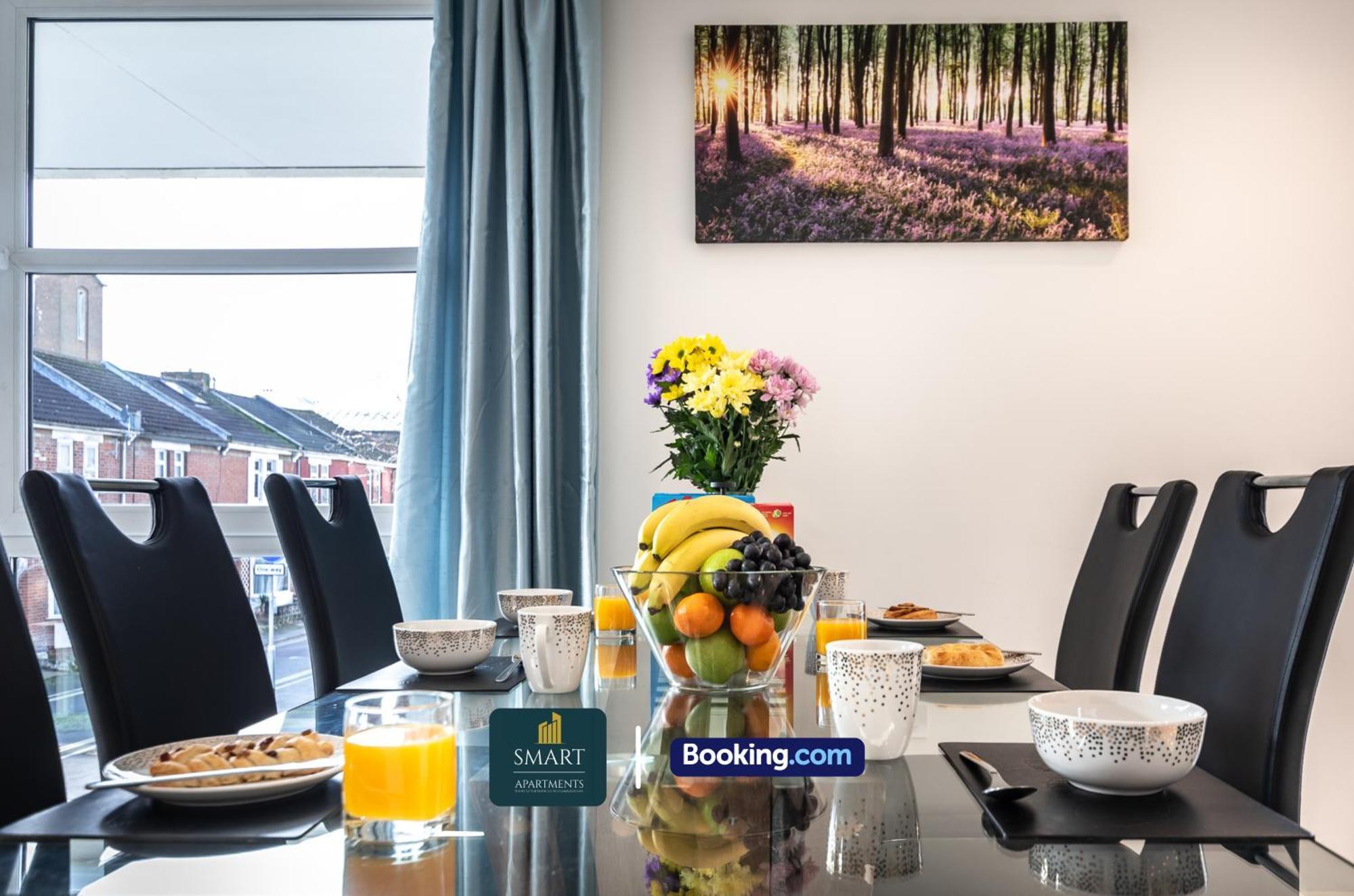Spacious City Center Apartment By Smart Apartments Short Lets & Serviced Accommodation Apartment Southampton With Free Wifi Exterior photo