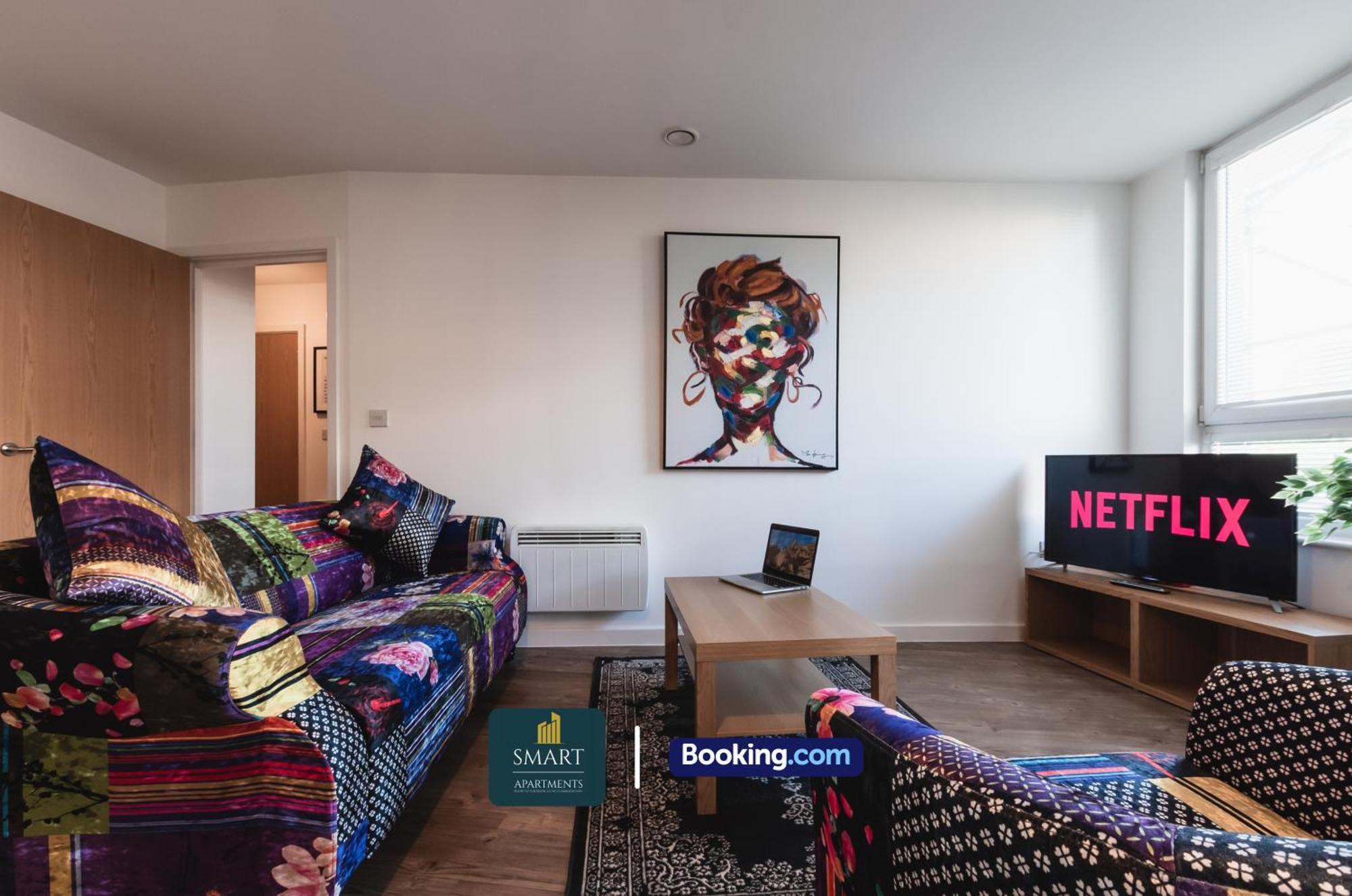 Spacious City Center Apartment By Smart Apartments Short Lets & Serviced Accommodation Apartment Southampton With Free Wifi Exterior photo